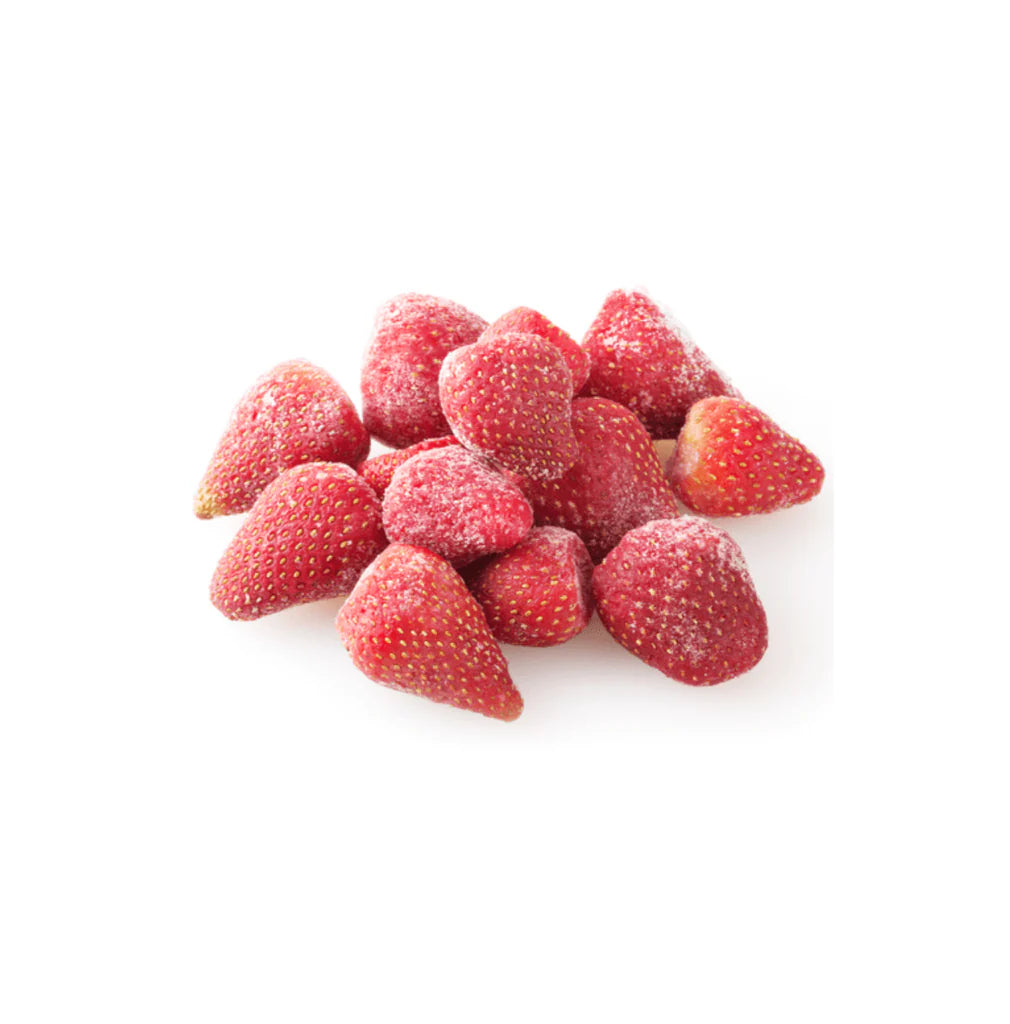 Gefrorene Erdbeeren